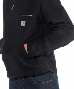 Carhartt Men's Duck Detroit Jacket Black New