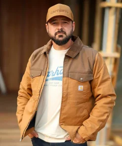 Clearance Men's Montana Duck Insulated Jacket Brown/coffee Herrjackor
