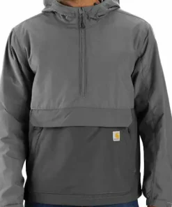 Discount Men's Rain Defender Loose Fit Lightweight Packable Anorak Regnkläder Herr