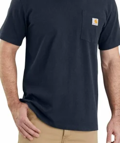 Carhartt Men's Workwear Pocket S/S T-Shirt Navy