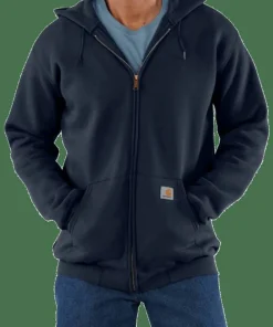 Carhartt Men's Zip Hooded Sweatshirt New Navy New