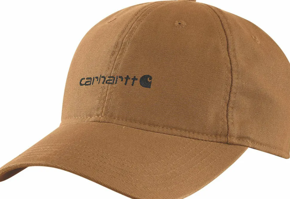 Carhartt Women's Canvas Embroidered Graphic Cap Carhartt Brown