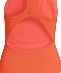 Casall Women's Deep Racerback Swim Suit Sunrise Discount