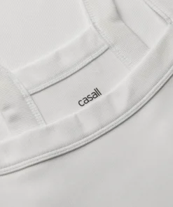 Casall Women's Defined Rib Tank White Outlet