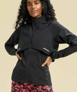 Casall Women's Dynamic Windbreaker Jacket Black Discount