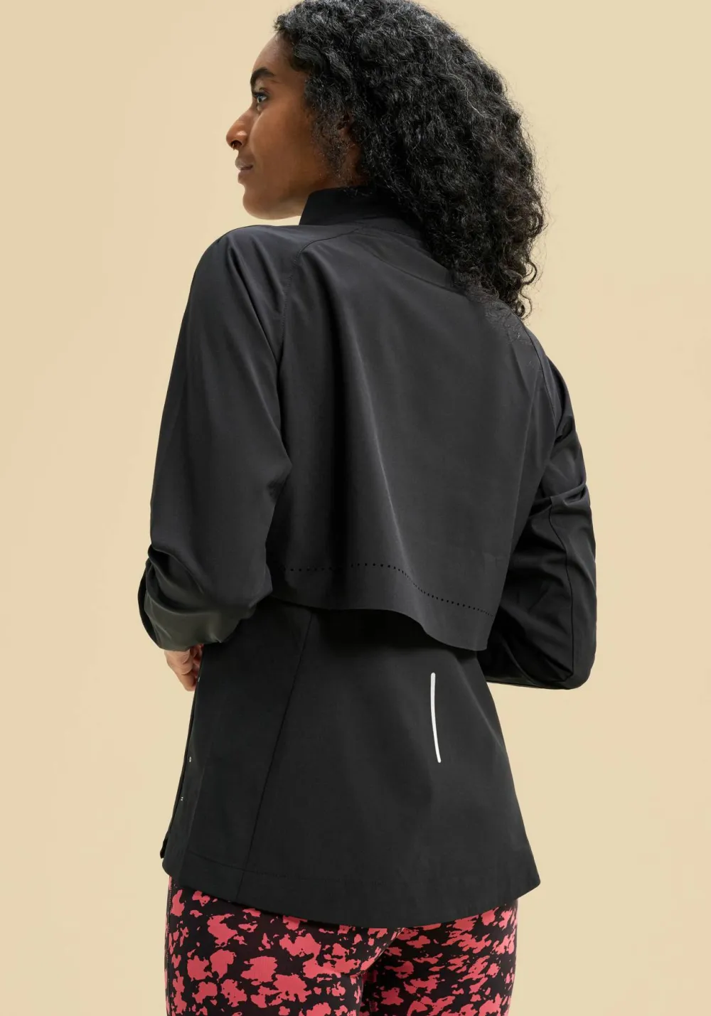 Casall Women's Dynamic Windbreaker Jacket Black Discount