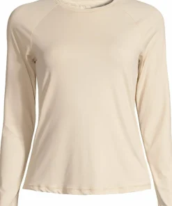 Casall Women's Essential Long Sleeve Ecru Clearance