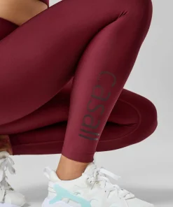 Casall Women's Graphic Sport Tights Evening Red Discount