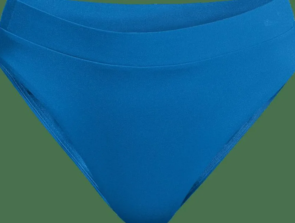 Casall Women's High Waist Bikini Brief Blue Teel Outlet