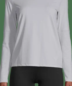 Casall Women's Iconic Long Sleeve Grey Blue Clearance