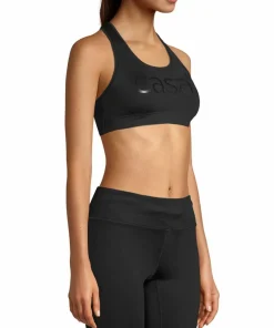 Casall Women's Iconic Wool Sports Bra Black Logo