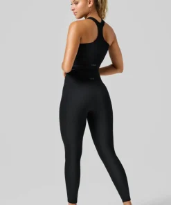 Casall Women's Multi Rib Seamless High Waist Tights Black