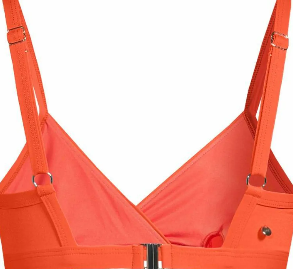 Casall Women's Overlap Bikini Top Sunrise