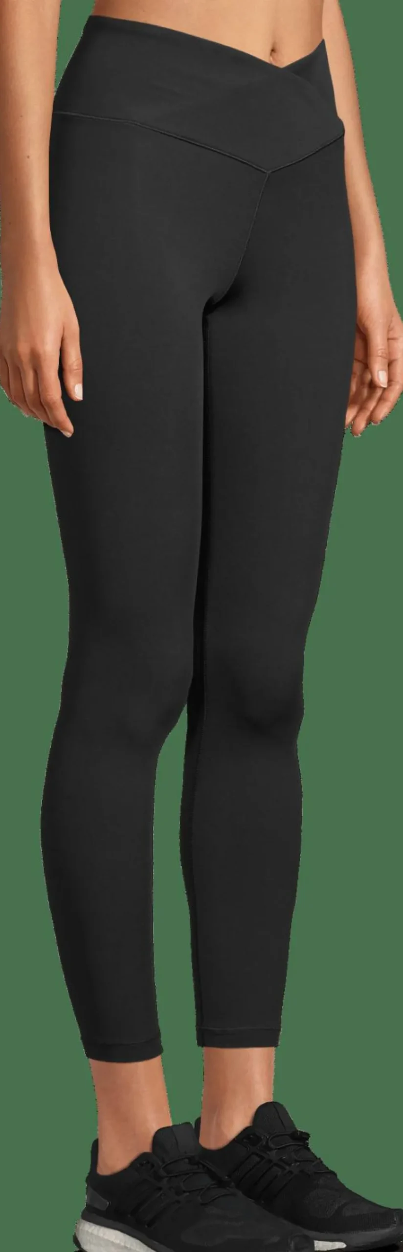 Discount Women's Overlap High Waist Tights Träningskläder Dam|Yoga