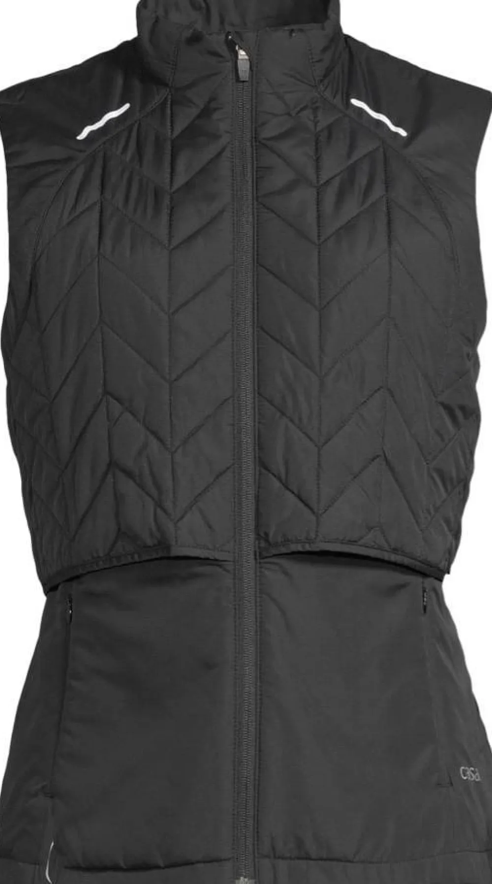 Online Women's Quilted Running Vest Västar Dam