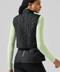 Online Women's Quilted Running Vest Västar Dam