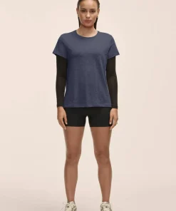 Casall Women's Soft Texture Tee Core Blue
