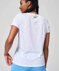 Casall Women's Soft Texture Tee White