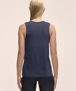 Casall Women's Soft Texture Tank Core Blue Best