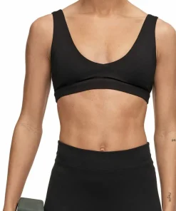 Casall Women's Soft Touch Padded Sports Bra Black