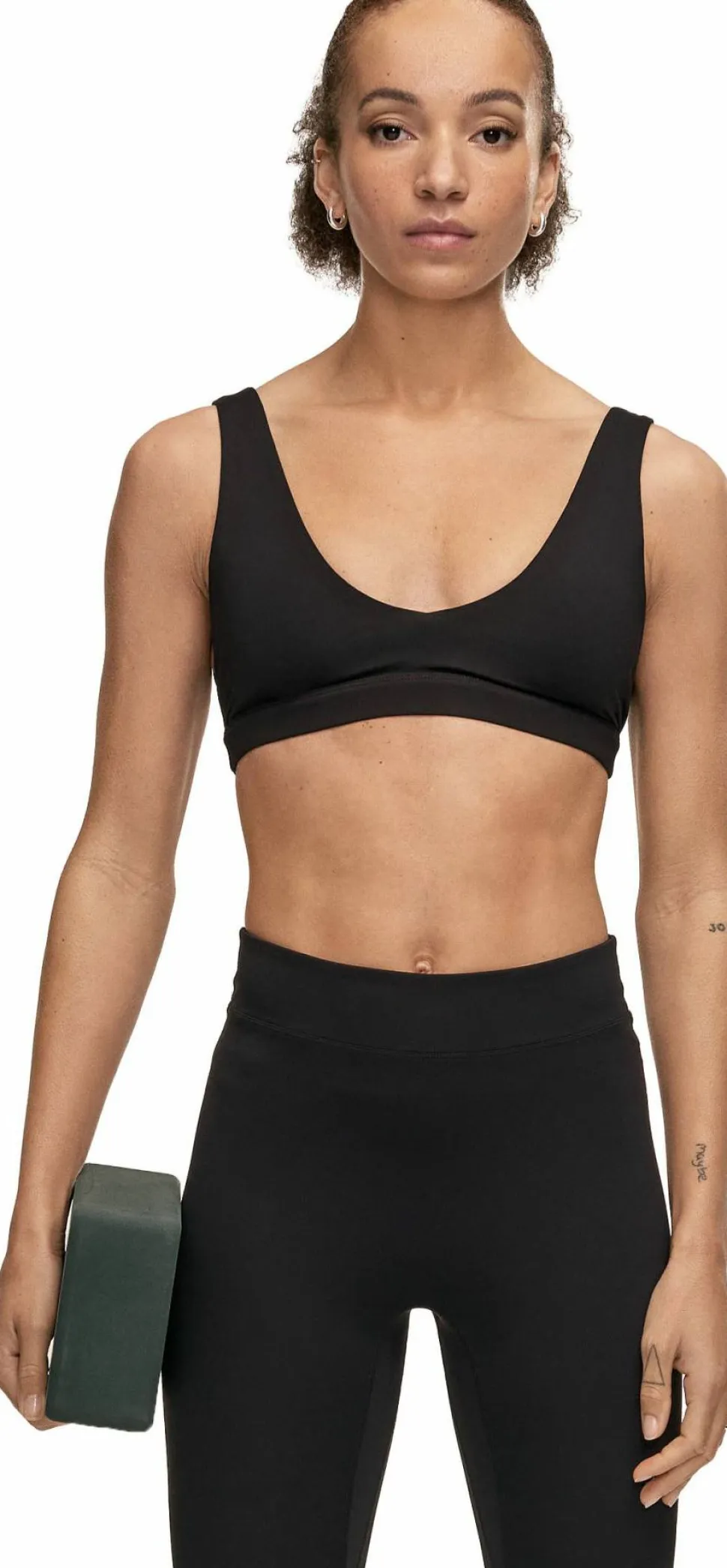 Casall Women's Soft Touch Padded Sports Bra Black