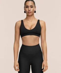 Casall Women's Soft Touch Padded Sports Bra Black