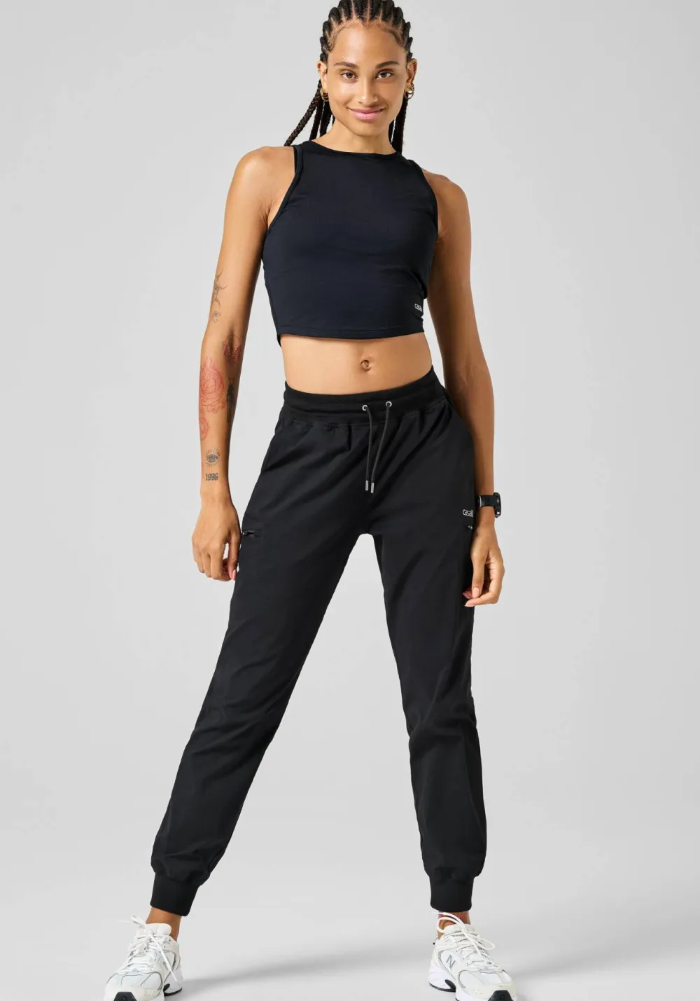 Casall Women's Step Woven Pants Black Clearance