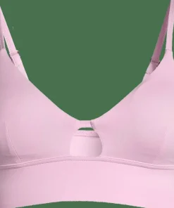 Casall Women's Triangle Cut-Out Bikini Top Clear Pink