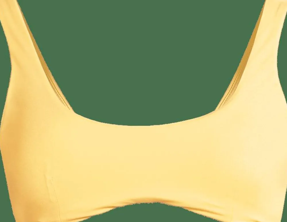 Casall Women's Vibrant U-Shape Bikini Top Sunflower Best