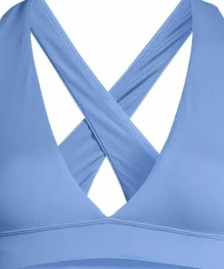 Casall Women's V-Neck Crossback Bikini Top Riviera Blue Clearance