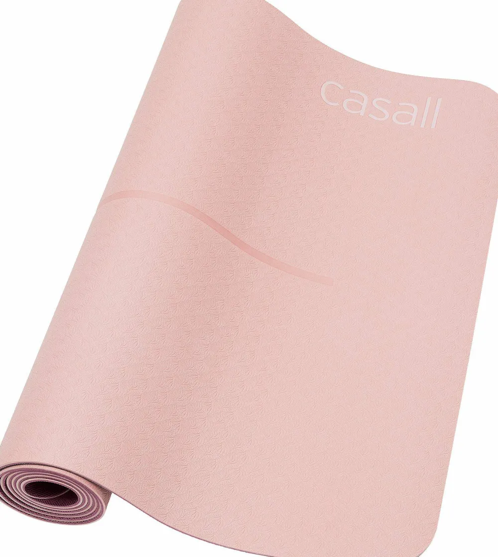 Casall Yoga Mat Position 4 mm Light Pink/Pink Best