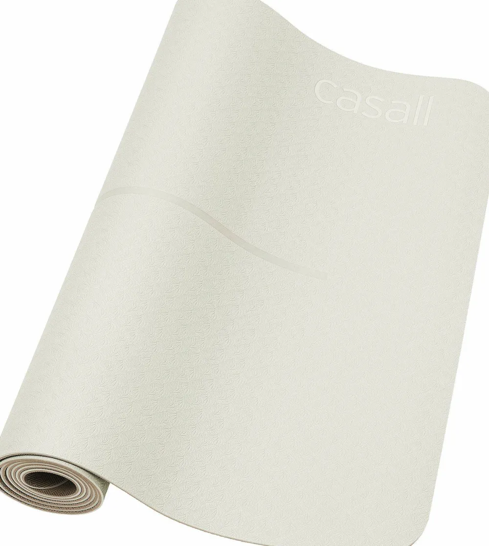 Casall Yoga Mat Position 4 mm Light Sand/Clay Brown Outlet