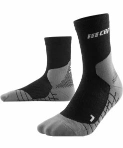 CEP Women's Hiking Light Merino Mid Cut Compression Socks Black Clearance