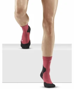 Sale Women's Hiking Light Merino Mid Cut Compression Socks Damstrumpor