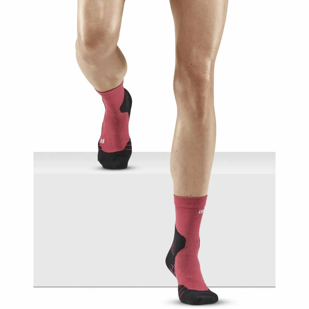 Sale Women's Hiking Light Merino Mid Cut Compression Socks Damstrumpor