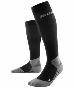 CEP Women's Hiking Light Merino Tall Compression Socks Black Clearance