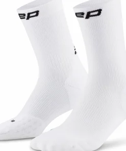 CEP Women's Run Socks Mid Cut 5.0 White