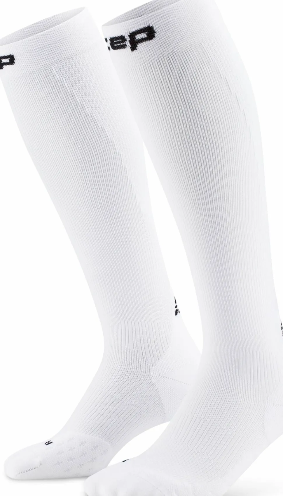 CEP Women's Run Socks Tall 5.0 White