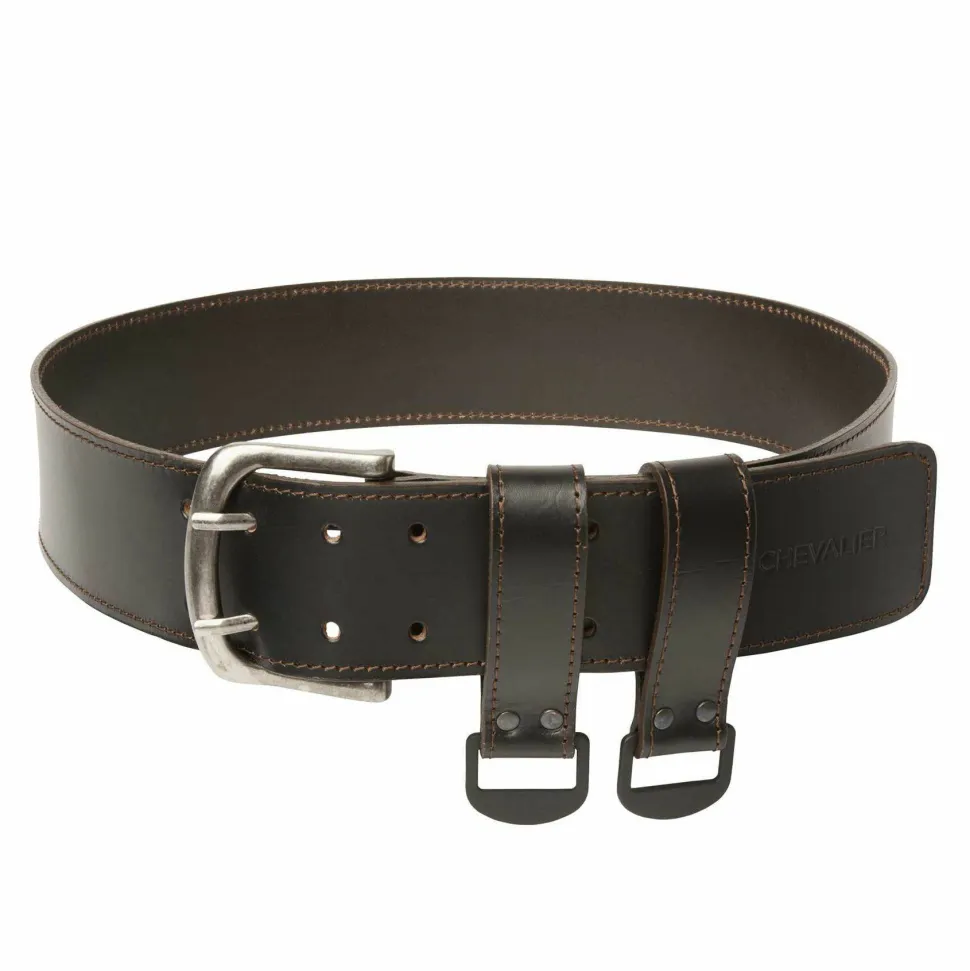 Chevalier Doghandler Leather Belt Leather Brown