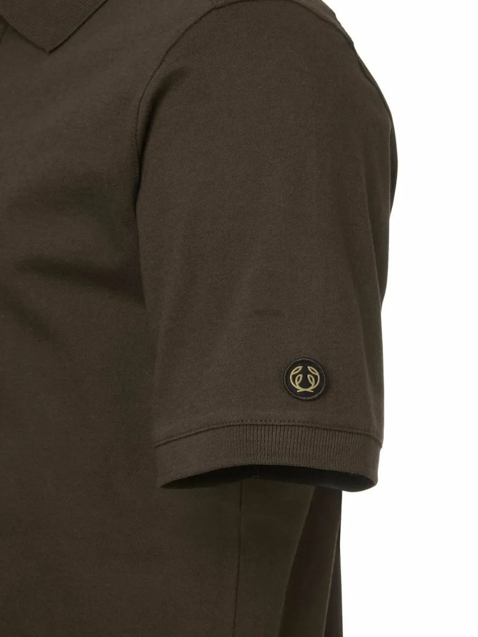 Chevalier Men's Trevor Polo Shirt Leather Brown