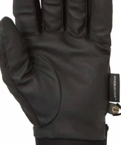 Chevalier Men's Windblocker Shooting Gloves Leather Brown Discount
