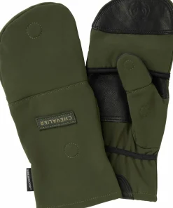 Chevalier Unisex Nimrod Windblocker Pullover Mittens Dark Green