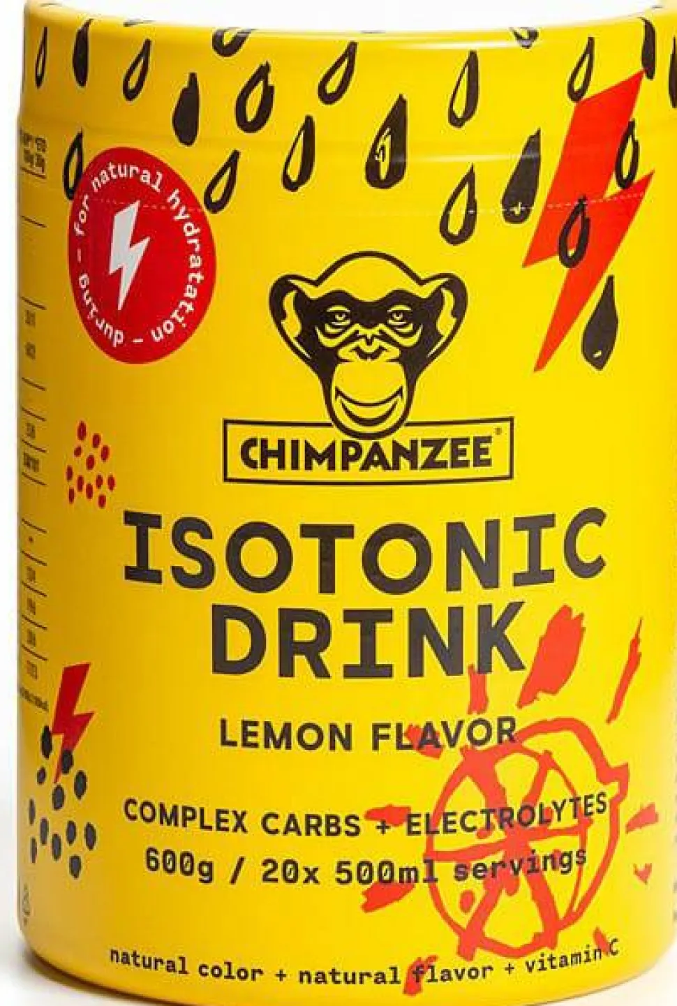 Chimpanzee Isotonic Drink Lemon 600g Lemon