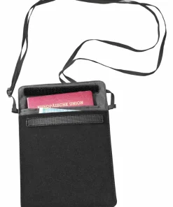 Cocoon Secret Passport Wallet Silk Black