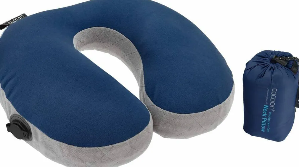 Cocoon U-Shaped Neck Pillow Galaxy Blue/Grey Outlet