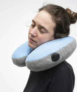 Cocoon U-Shaped Neck Pillow Light Blue/Grey