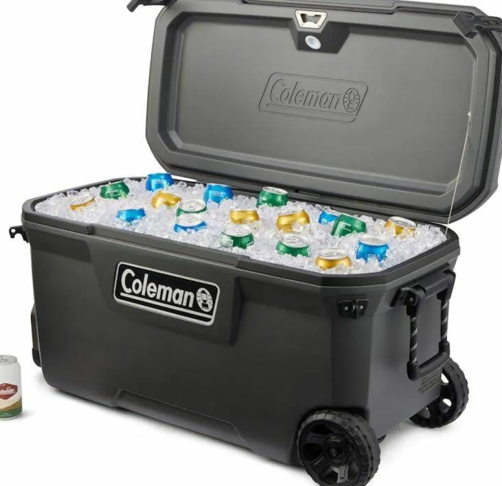 Coleman Convoy 100qt Wheeled Grey Best