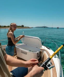 Coleman Xtreme Marine Wheeled 100 QT White Online