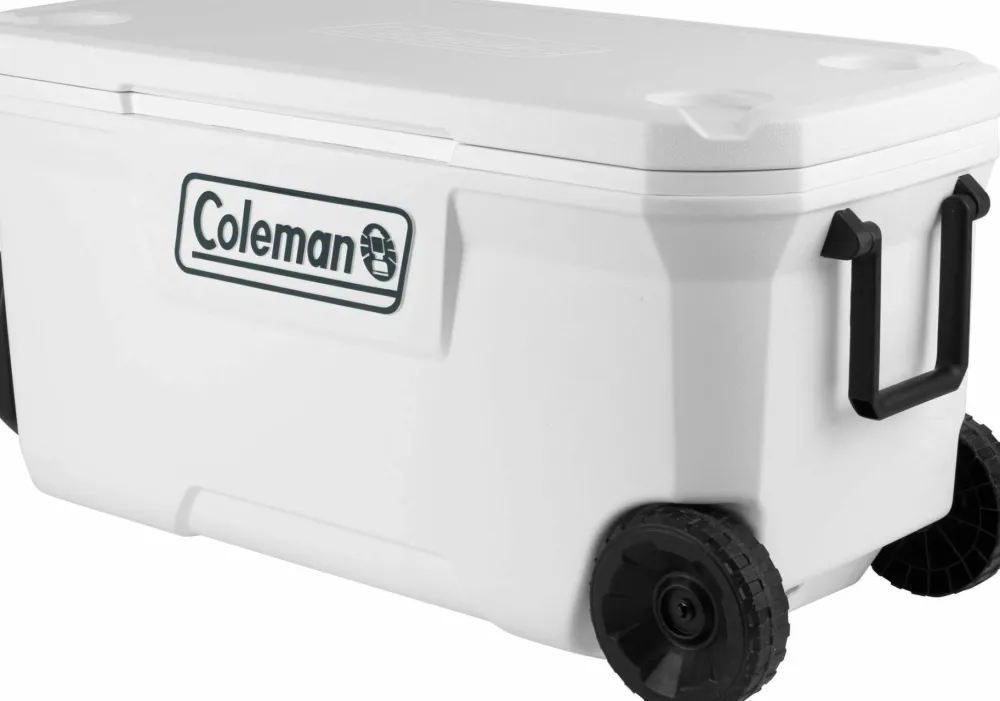 Coleman Xtreme Marine Wheeled 100 QT White Online