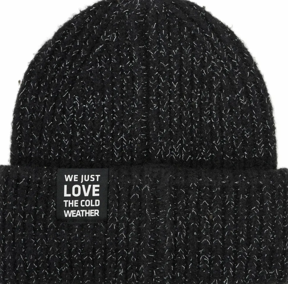 Color Kids Kids' Beanie With Wool & Reflex Phantom